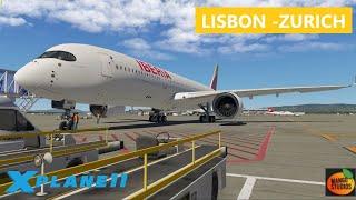 Airbus A350 XWB |  Mango Studios Soundpack | LPPT - LSZH | Vatsim