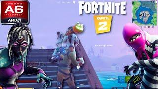 Fortnite Chapter 2 Season 4: Revisited (AMD A6, Radeon R4 Graphics) Low End PC (512MB)