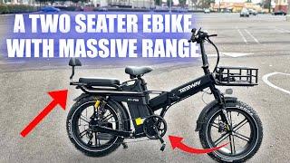 Foldable TWO SEAT E-bike With Insane Range! | 52V 60AH Tesway X7 Pro Review