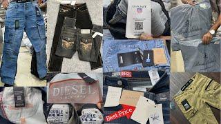 Branded Bootcut Straight Fit Jeans | Denim Cargo | Linen Pants & Shirts | Round & Polo Tshirts Stock