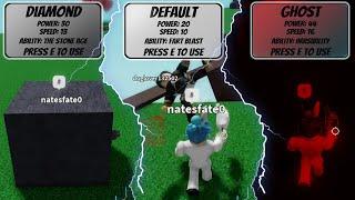 How to Properly use Default, Diamond, and Ghost - Roblox Slap Battles