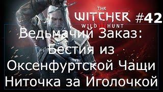 Ведьмак 3 The Witcher 3 Прохождение.Часть 42. Бестия из Оксенфуртской Чащи.Ниточка за иголочкой.