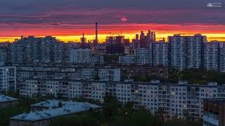 2020 Moscow timelapse plattenbau