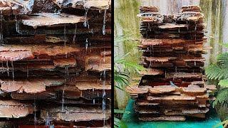 Amazing ROCK FOUNTAIN for Garden | DIY Water Fountain | Garden Waterfall DIY