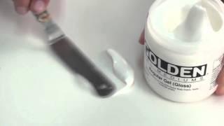 Tour of GOLDEN Gel Mediums with Patti Brady