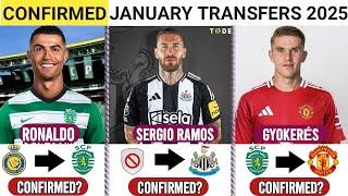 RONALDO TO SPORTING CP? GYOKERÉS TO MAN UTD? RASHFORD... | LATEST FOOTBALL TRANSFER RUMOURS 2025