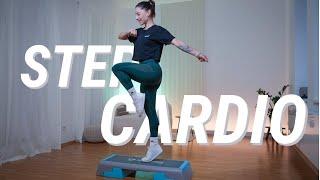 Cardio Step - Step Aerobic für Beginner | Vertical Step Einsteiger | Calorie Burn | 125bpm | 30 Min.