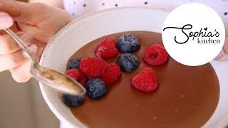 OUICK TREAT? Thermomix Chocolate Custard | Sophia's Kitchen