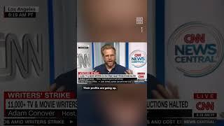 Adam Conover Calls Out Rich Media Execs on CNN During Writers’ Strike