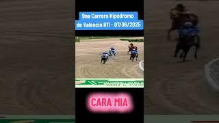 CARA MIA - 9na Carrera Hipódromo de Valencia R11 #foryou #horse #hipismo #race #inh #parati #racing