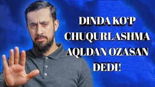 DINDA KO‘P CHUQURLASHMA AQLDAN OZASAN DEDI! | MEHMET YILDIZ | MUHAMMAD NUR