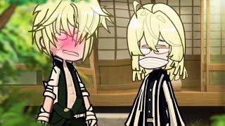 i heard she only like guys w blonde hair—   【 Demon Slayer Ft. F-Y/N 】
