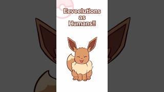 Eeveelutions as human character designs!! full video for them is up on my channel ;) #pokemon #art