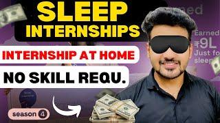 Sleep Internships 2024 | Work From Home Internship Any Degree | Sleep Intern #dreamjob