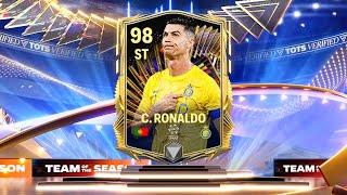 I Got 98 TOTS C.Ronaldo in FC Mobile! Player Review & Gameplay!