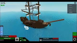 pirate ship showcase in roblox plane crazy