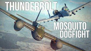 A-10C II Thunderbolt Vs Mosquito Dogfight | Digital Combat Simulator | DCS |