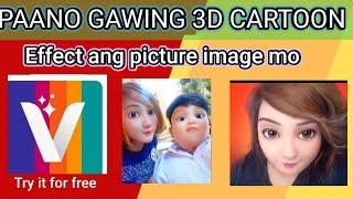 PAANO GAWING 3D CARTOON EFFECT ANG PICTURE MO? ERLYNN TV TIPS