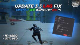 Gameloop Best Settings For Low End PC  | Update 3.3 Lag Fix Gameloop