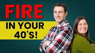 The Proven Path to Financial Independence in Your 40s (Median Income!)