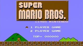 Super Mario Bros. (Nintendo, 1985) - NES Gameplay