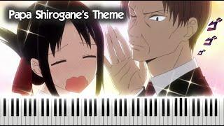 Piano Tutorial - Kaguya-sama OST - 'Papakatsu' (Papa Shirogane's Theme)