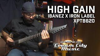 HIGH GAIN: Ibanez Iron Label Xiphos XPTB620-BKF Demo