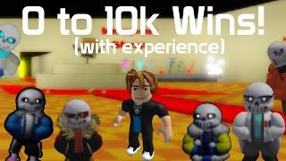 Jimmy's New Journey - 0 to 10k Wins with EXPERIENCE (Undertale Judgement Day) Day 1