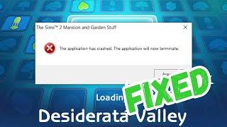 How to fix The Sims 2 crashing when launching on Windows 10 with Graphics Rules Maker