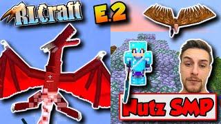 Roc Tame & First Dragon Kill!  Nutz SMP RLCraft Server Episode 2