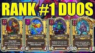 The STRONGEST way to play murlocs in this NEW season ~ #1 NA Duos Hearthstone