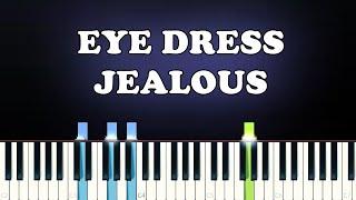 Eyedress - Jealous (Piano Tutorial)