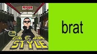 charli xcx - Club classics x Gangnam Style 강남스타일 MASHUP / brat x PSY remix version