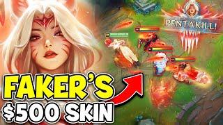 I UNLOCKED FAKER'S NEW $500 AHRI SKIN AND IT'S INCREDIBLE (PENTAKILL EASTER EGG)