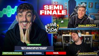 "QUANTE NE SAI DI CALCIO?" CON MIKESHOWSHA E SHALEBOOM | SEMIFINALE | QUIZ E DOMANDE SUL CALCIO