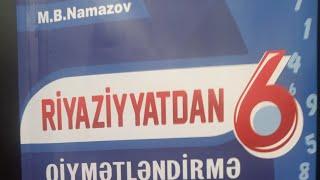 Namazov.Riyazi ifadə.Tənlik.Bərabərsizlik.(açıq)A variantı.6 cı sinif.