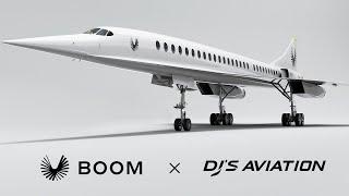 Boom Supersonic x Dj's Aviation