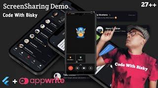 27. DEMO Mastering Real-Time Collaboration: Flutter WebRTC Screen Sharing Guide 