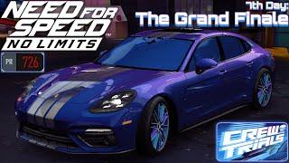 [Need For Speed: No Limits] Crew Trials: Porsche Panamera Turbo (2017) - 7th Day: The Grand Finale