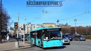 26.03.23 Автобусный маршрут 13А  борт. 7533 в Санкт-Петербурге.