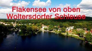 Flakensee von oben [Woltersdorfer Schleuse] Erkner Xiaomi Mi Drone