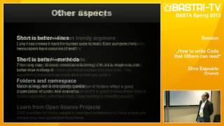 How to Write Code That Others Can Read | Dino Esposito