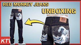 RED MONKEY JEANS + UNBOXING & REVIEW (Tsunami Indigo)