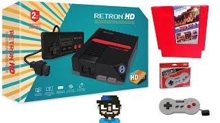 RETRON 1 HD - 500 IN 1 NES MULTI CART - UNBOXING - TEST