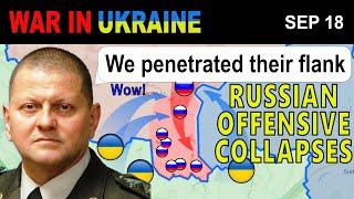 18 Sep: Ukrainian Pincer Maneuver DESTROYS RUSSIAN COUNTEROFFENSIVE IN KURSK | War in Ukraine