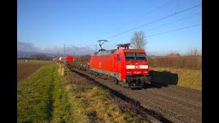 DB Cargo Siemens 152 031-1 mit Mischer bei Bad Nauheim Nieder-Mörlen