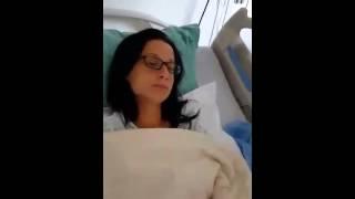 Nicole after anesthesia...big plans!!