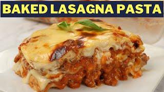 Lasagna Recipe - Filipino Style (Cheesy and Beefy)