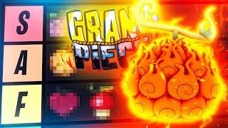 GODLIEST DEVIL FRUIT TIER LIST! | Grand Piece Online