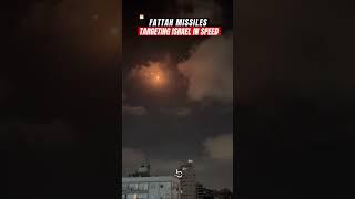 Hypersonic Fattah Missile: Iran’s Strike on Israel? #shorts